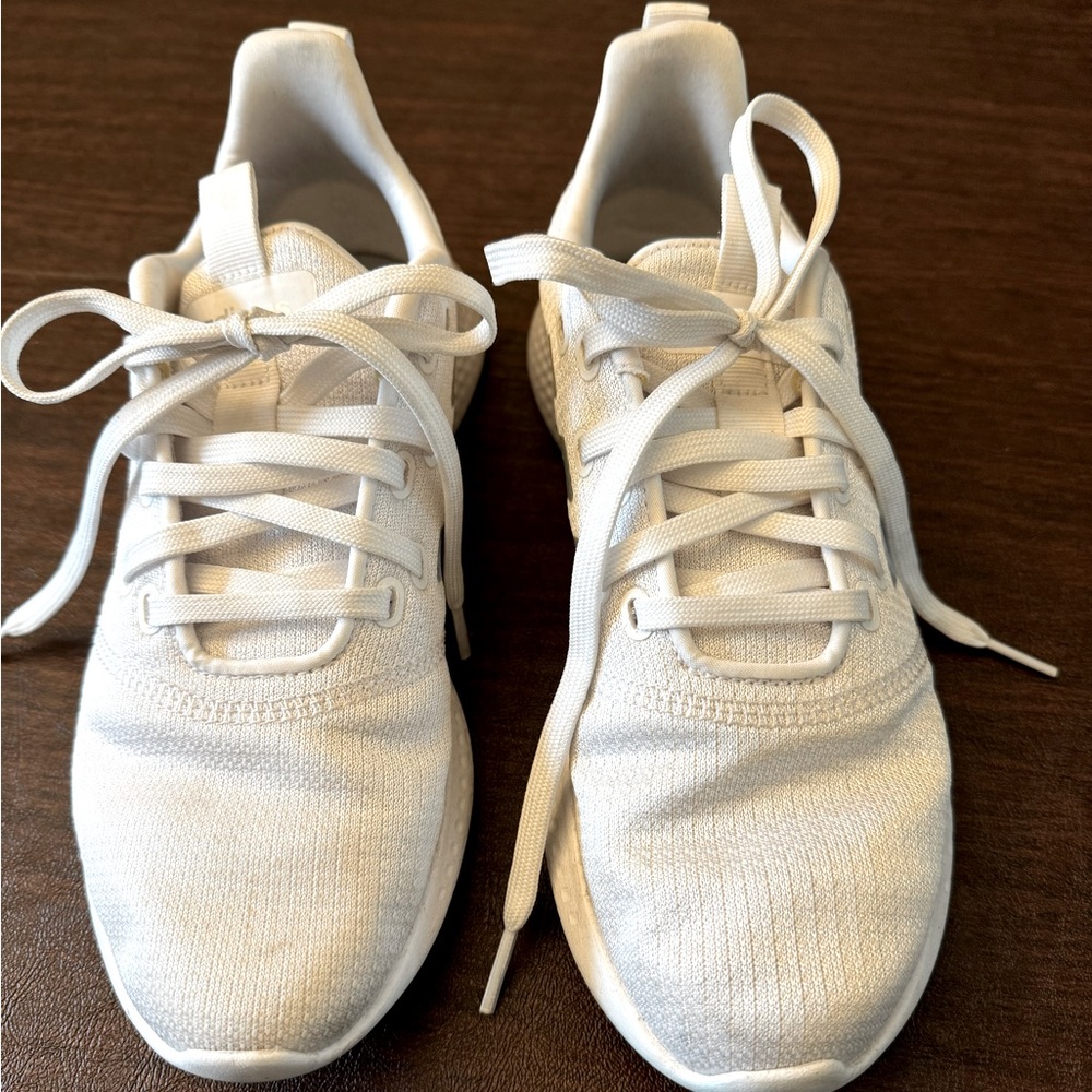 Adidas sneakers, rainbow striped